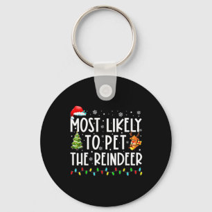 Porte-clés Très Probable De Pet Le Reindeer Amusant Noël 1