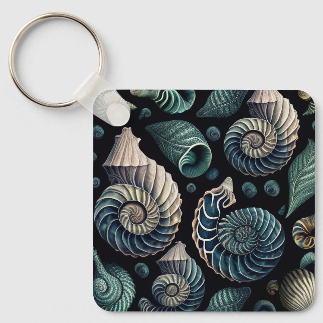 Porte-clés Trésors marins (Recto)