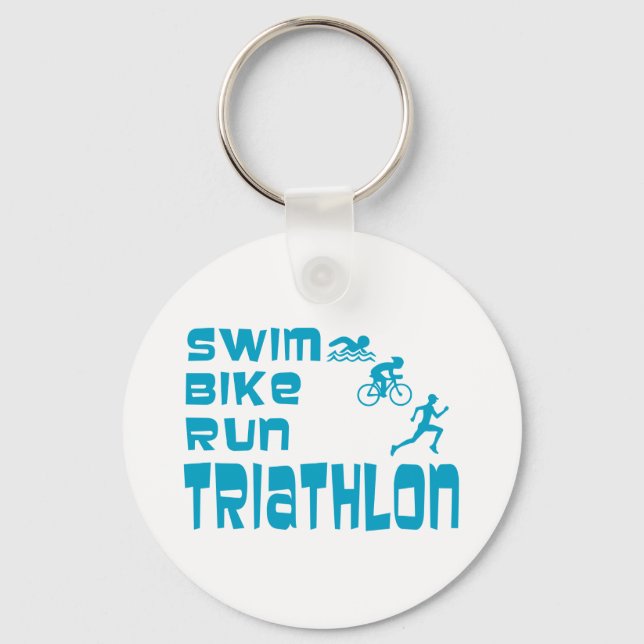 Porte-clés Triathlon (Recto)