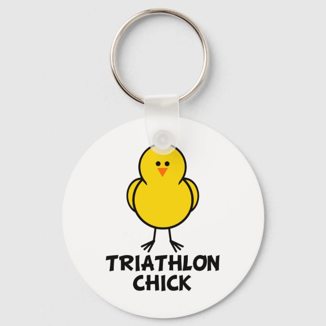 Porte-clés Triathlon Chick (Recto)