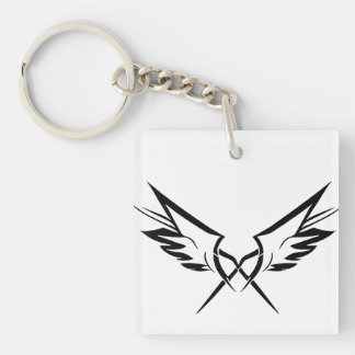 Porte-clés Tribal Wings Minimaliste