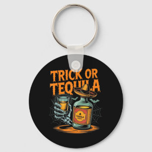 Porte-clés Trick or Barman Hommes Femmes Halloween Drôle