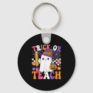 Porte-clés Trick Or Teach Professeur Crayon Fantôme Drôle d'H