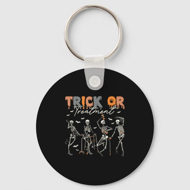 Porte-clés Trick Or Treatment Pt Physiothérapeute H (Recto)