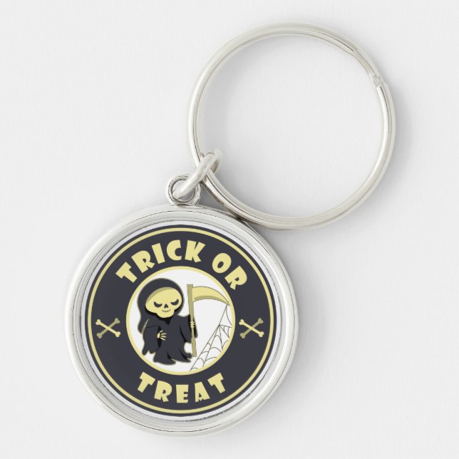 Porte-clés Trick ou traiter Halloween griffeur caractère (Devant)