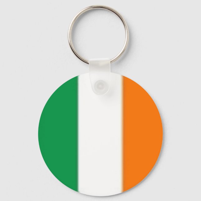 Porte-clés Tricolor irlandais - Drapeau irlandais (Recto)