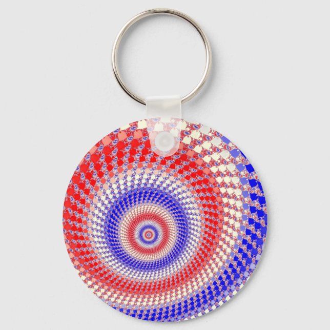 Porte-clés Tricolore Roundalls (Recto)