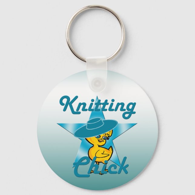 Porte-clés Tricot Chick #7 (Recto)