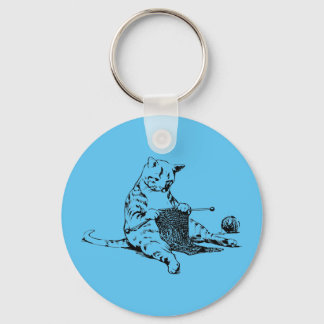 Porte-clés Tricot Kitty Marque - verre