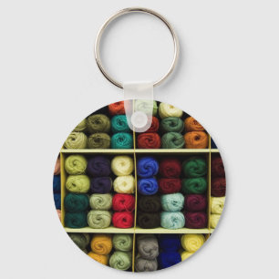 Porte-clés Tricot Yarn