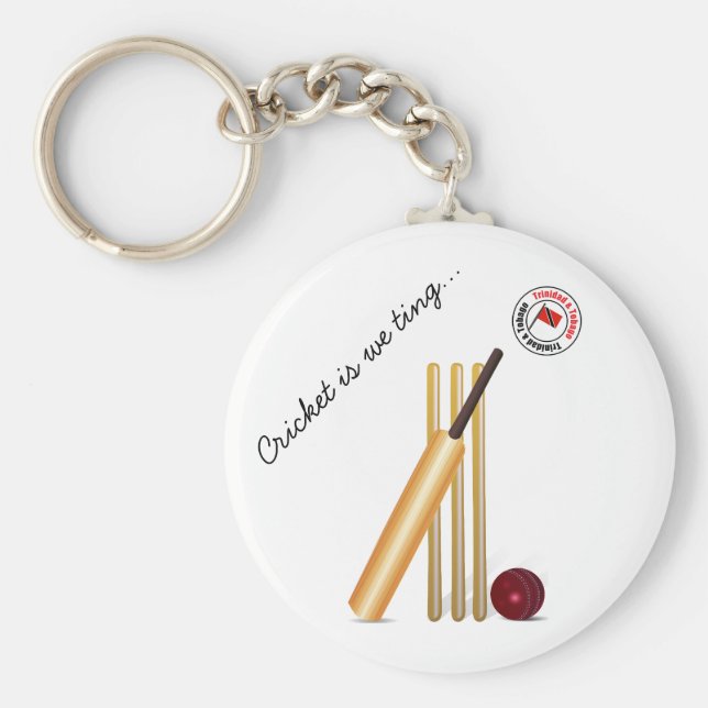 Porte-clés Trinidad And Tobago Cricket (Devant)