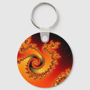Porte-clés Triple Vrille de Flamme