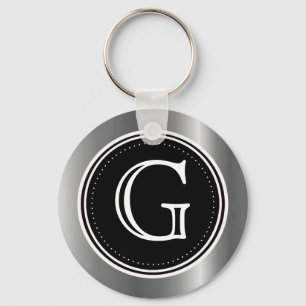 Porte-clés triples argentés de porte - clé de