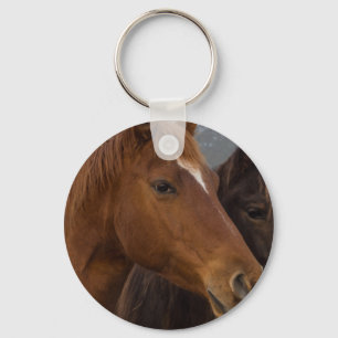 Porte-clés Triplets de chevaux