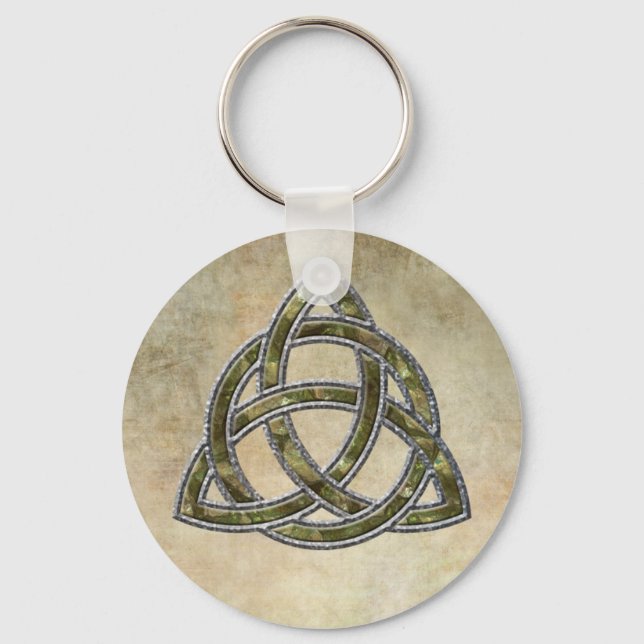 Porte-clés Triquetra Nature (Recto)