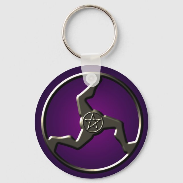 porte-clés triskelion chanceux (Recto)