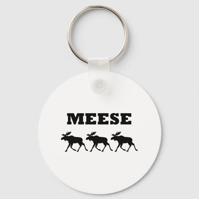 Porte-clés Trois Meese drôle (Recto)
