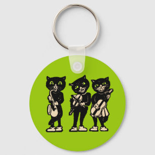 Porte-clés Trois Porte - clé de chats musicaux