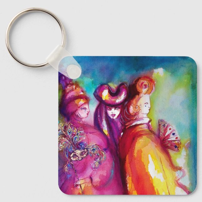 PORTE-CLÉS TROISIÈME MASQUE (Recto)