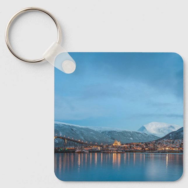 Porte-clés Tromso Norvège (Recto)