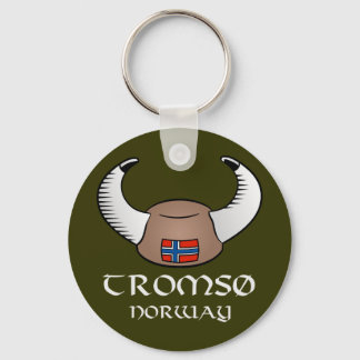 Porte-clés Tromso Norvège Viking Casquette