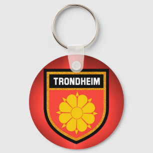 Porte-clés Trondheim  Flag