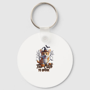 Porte-clés Trop mignon Pour Parler Drôle Halloween Chien Corg