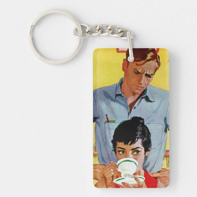 Porte-clés Trop tard pour composer (Devant)