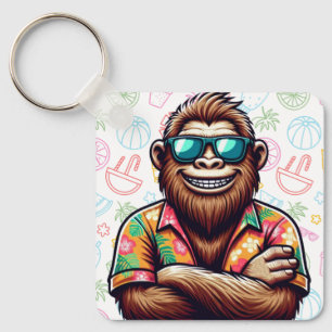 Porte-clés Tropical/beach yeti/bigfoot