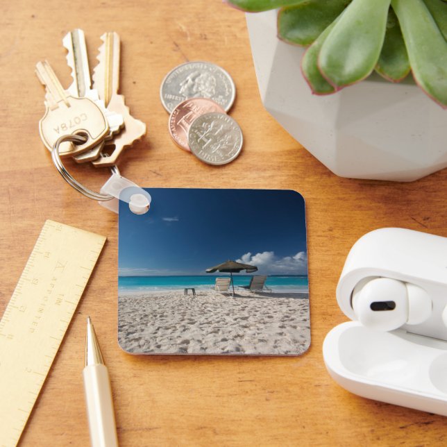 Porte-clés Tropical Beaches | Sandy Beach, Anguilla (Bureau)