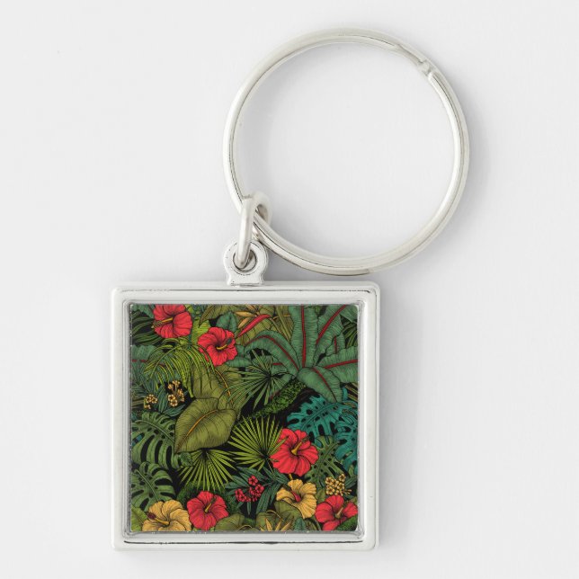Porte-clés Tropical garden (Devant)