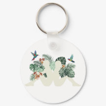 Tropical Leaves & Birds Nature Aesthetic Design