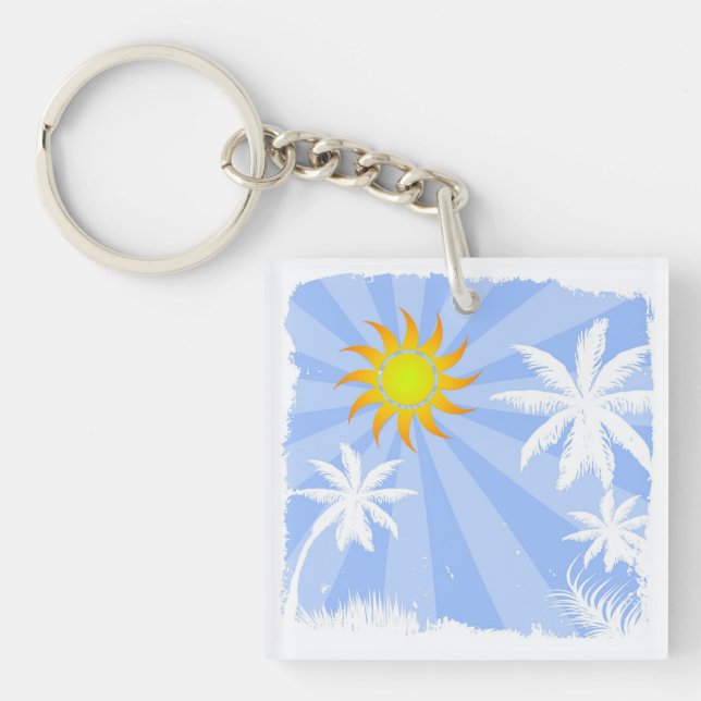 Porte-clés Tropical summer (homonymie) (Devant)