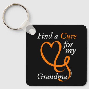 Porte-clés Trouver un remède/coeur/grand-mère...RSD/CRPS