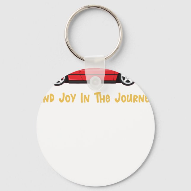 Porte-clés trouvez la joie dans le voyage 2 (Recto)