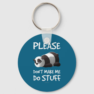 Porte-clés Trucs Panda Paresseux S'il Vous Plaît N'