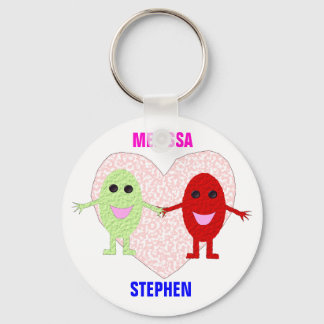 Porte-clés True Love Couples Porte - clé personnalisable