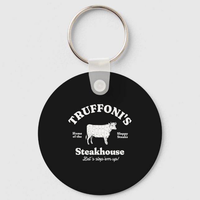 Porte-clés Truffoni's Steakhouse Home Of The Sloppy Steaks  (Recto)
