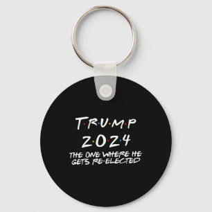 Porte-clés Trump 2024, Celui Où Il Est Réélu