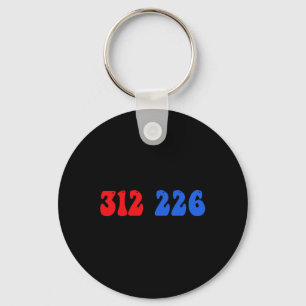 Porte-clés Trump 2024 Lauréat 312 des élections américaines 3