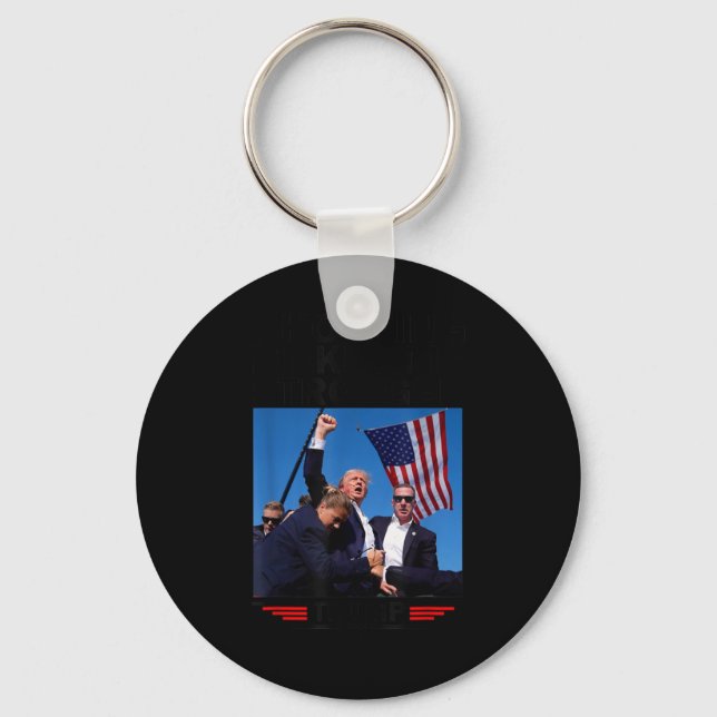 Porte-clés Trump 2024 me renforce (Recto)