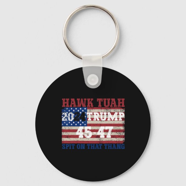Porte-clés Trump 2024, Parodie De L'Élection De Thang (Recto)