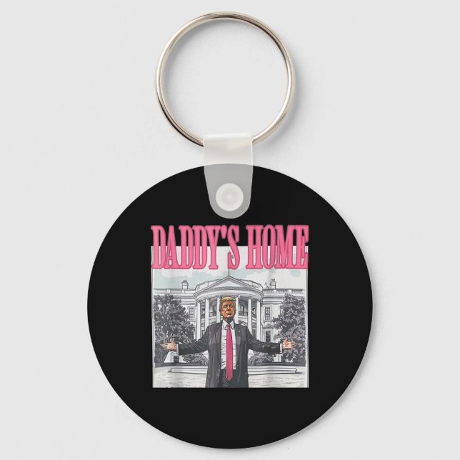 Porte-clés Trump 2024 Prenez America Ck Daddy's Home Trump Pi (Recto)