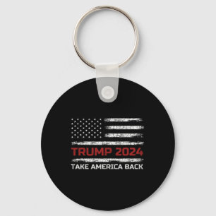 Porte-clés Trump 2024 Reprendre l'Amérique Élection Patriotiq