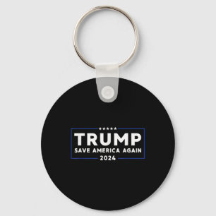 Porte-clés Trump 2024 Sauver l'Amérique Sauver l'Amérique à n