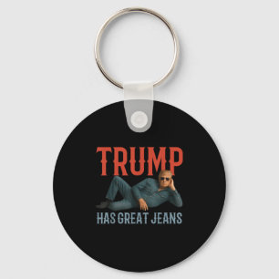 Porte-clés Trump A De Grands Jeans Un Mème Politique Drôle