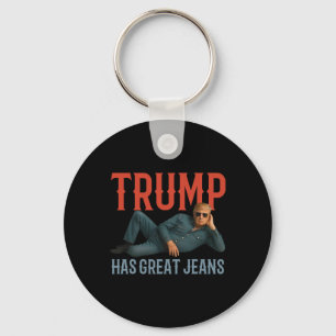 Porte-clés Trump a de super jeans Mème politique drôle