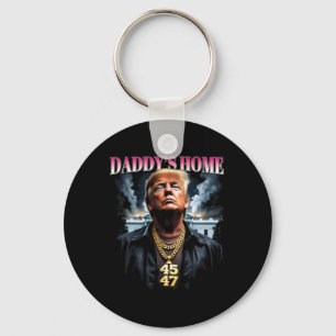Porte-clés Trump à la maison de papa