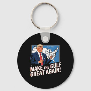 Porte-clés Trump Amérique du Golfe du Mexique Président Trump