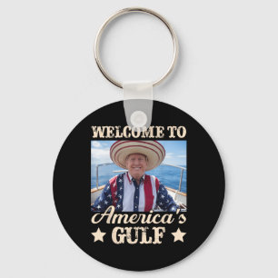 Porte-clés Trump Amérique du Golfe Mexique président Trump So